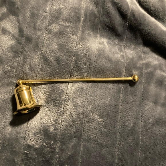 Brass Bell Candle Snuffer 7. 5" Handle With a 1.5" Bell Swivel Handle. - Picture 1 of 6